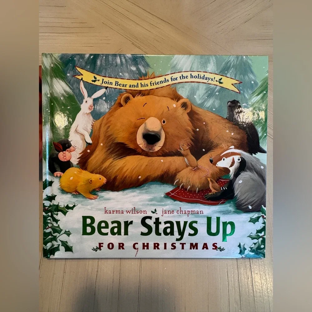 Bear Stays Up for Christmas – Children’s Book by Karma Wilson & Jane Chapman - Picture 5 of 12